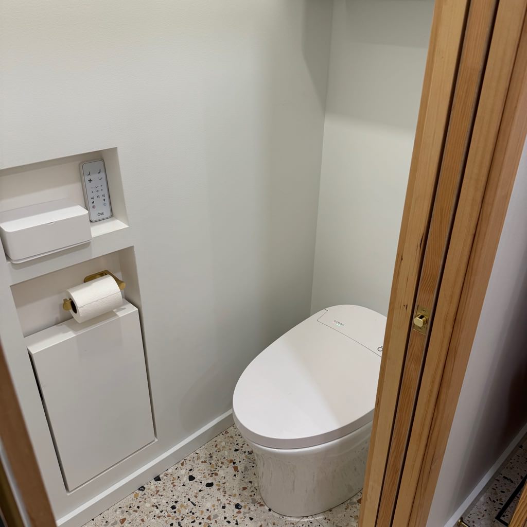 Blissful Emerald Green and Gold Bathroom
