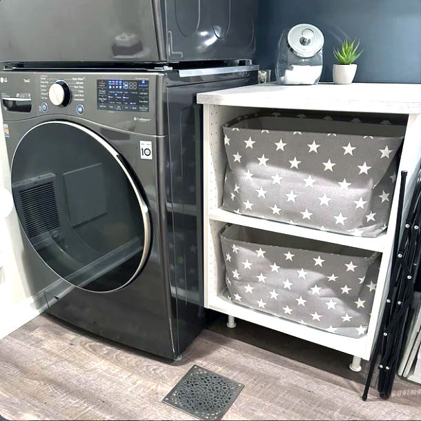 Custom Floor and Shower Drains Laundry Room Los Angeles by