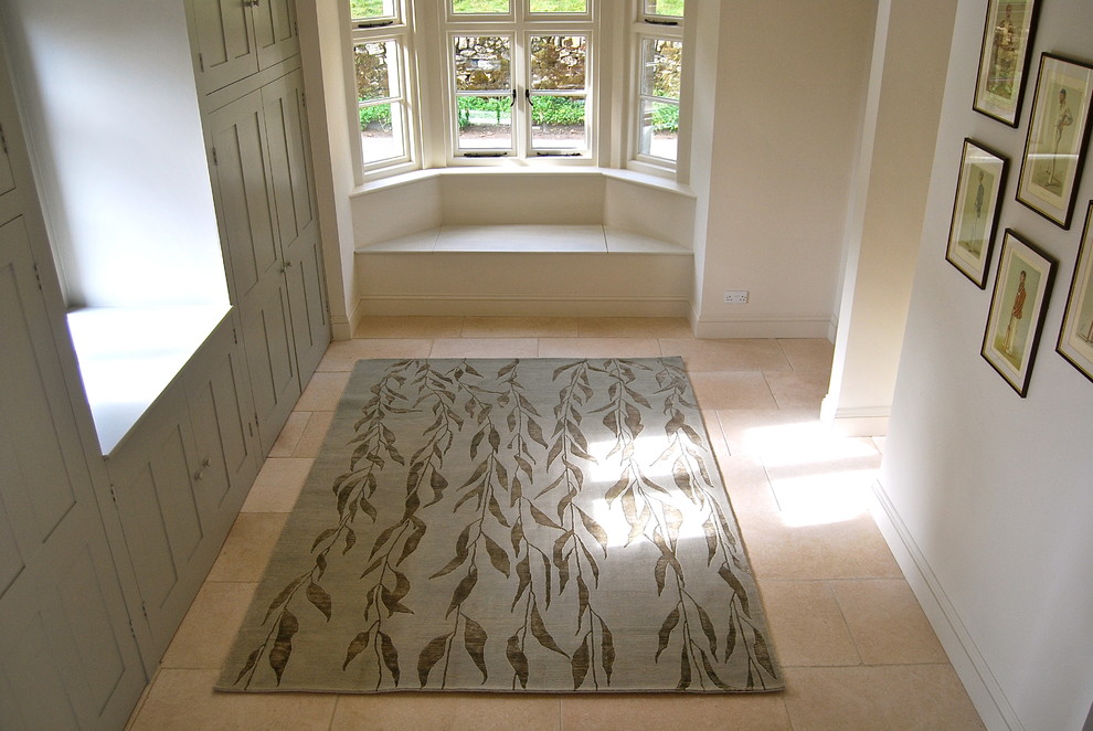 Contemporary hallway in London.