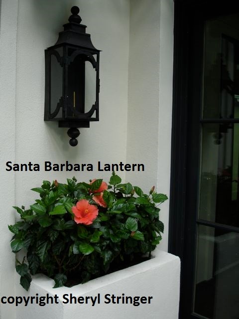 Sheryl's Santa Barbara Gas Lanterns