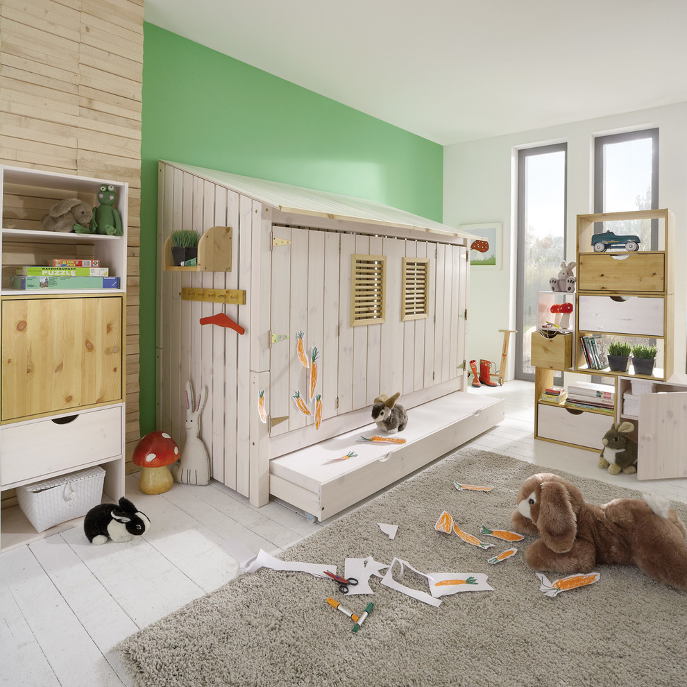 Design ideas for a contemporary kids' room in Cologne.