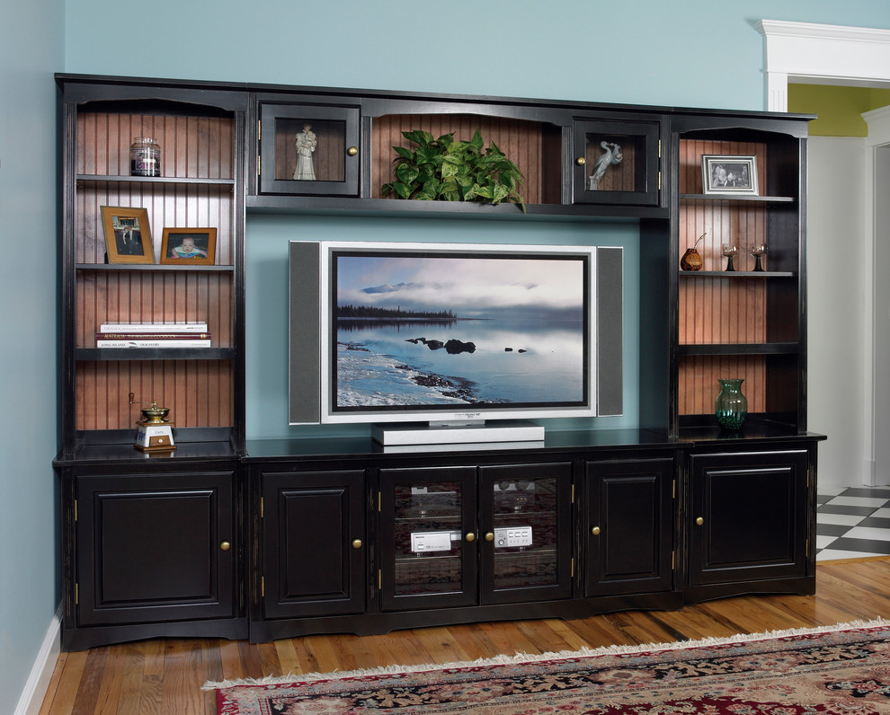 Wall Entertainment System Concepts - Traditional - Family Room ...