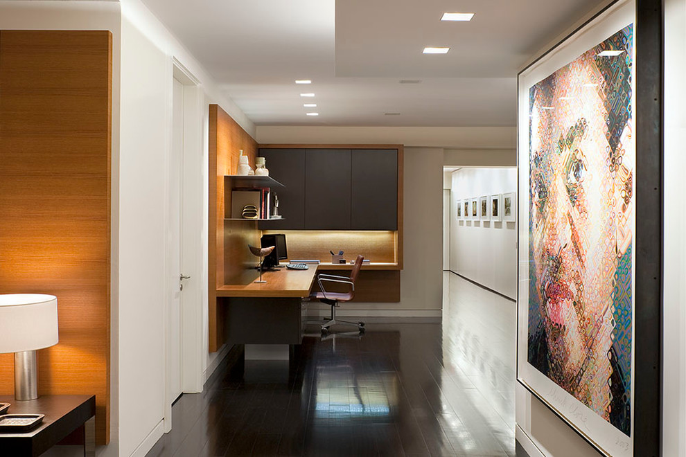 Hip Manhattan Apartment - Contemporary - Home Office - New York - by ...