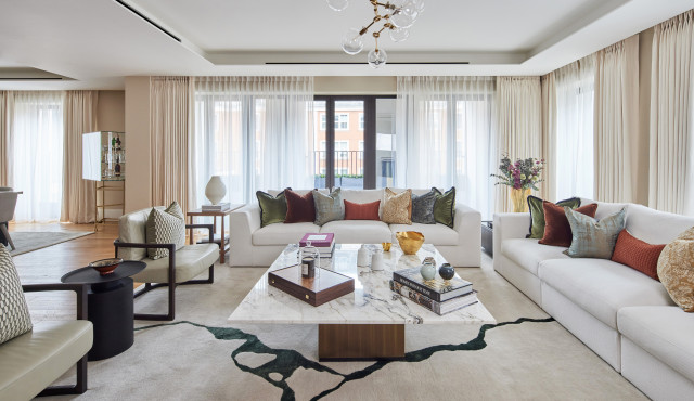 Lancer square interior design trendy-dagligstue
