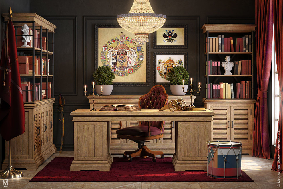 Кабинет с использованием мебели серии Репаблик