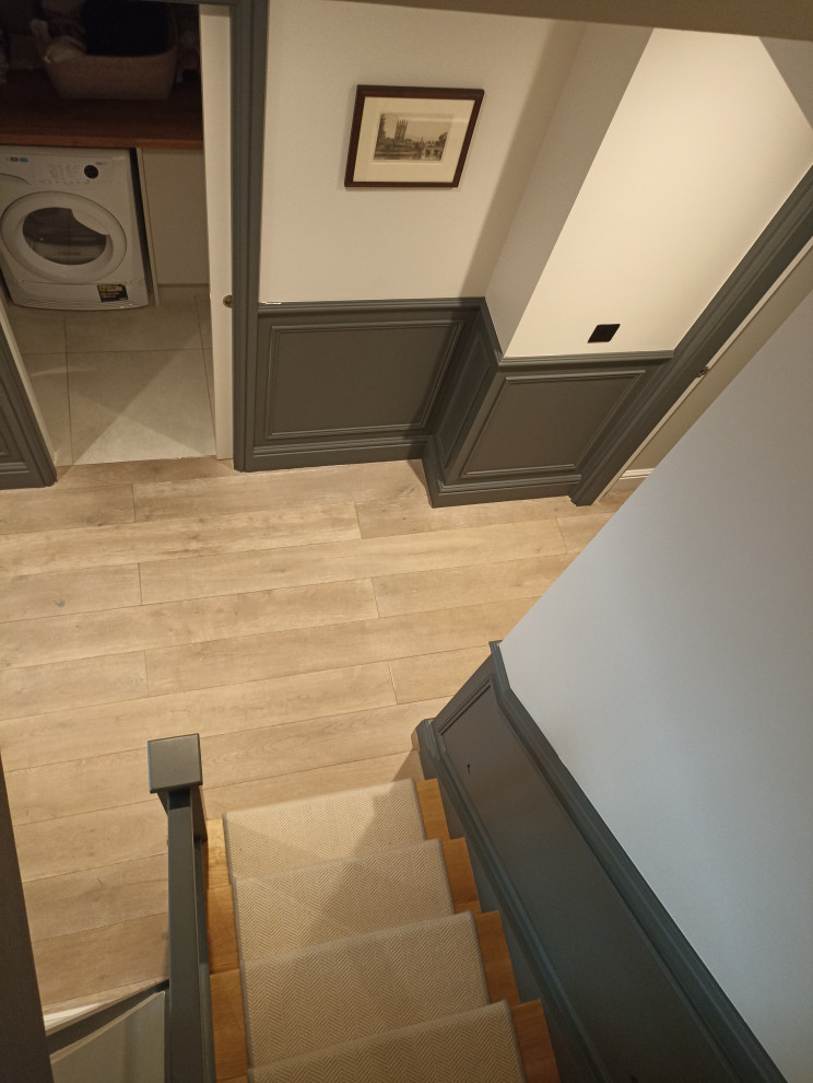 Hallway panelling, dado rail and full decoration - Notting Hill