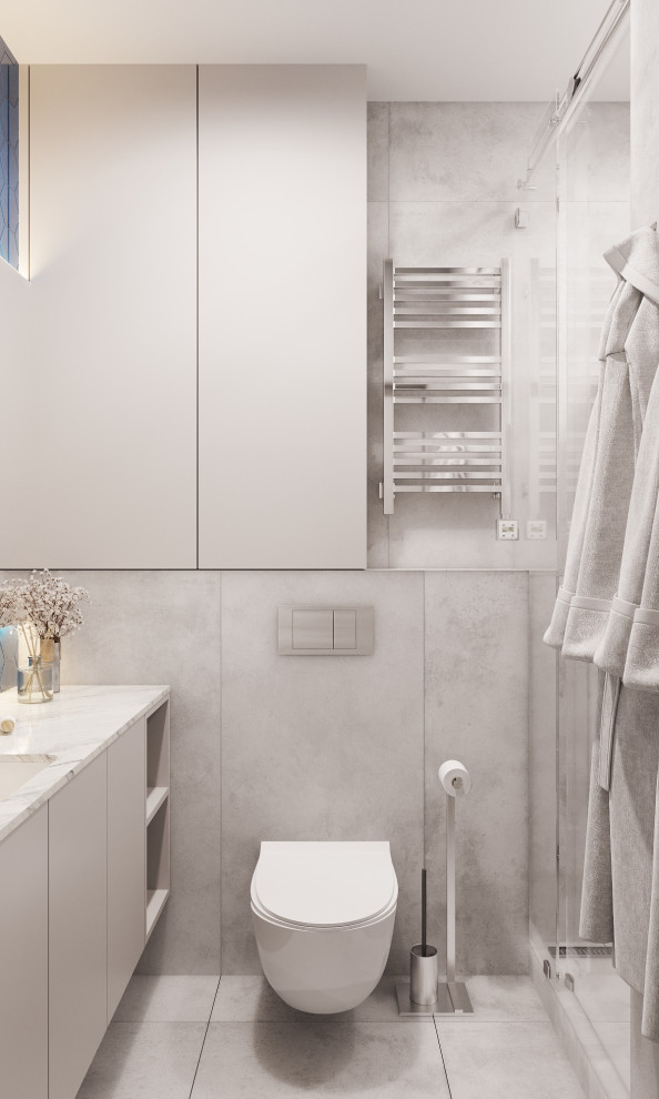 Проект квартиры-студии 28кв.м., г.Москва, ЖК Медовая Долина