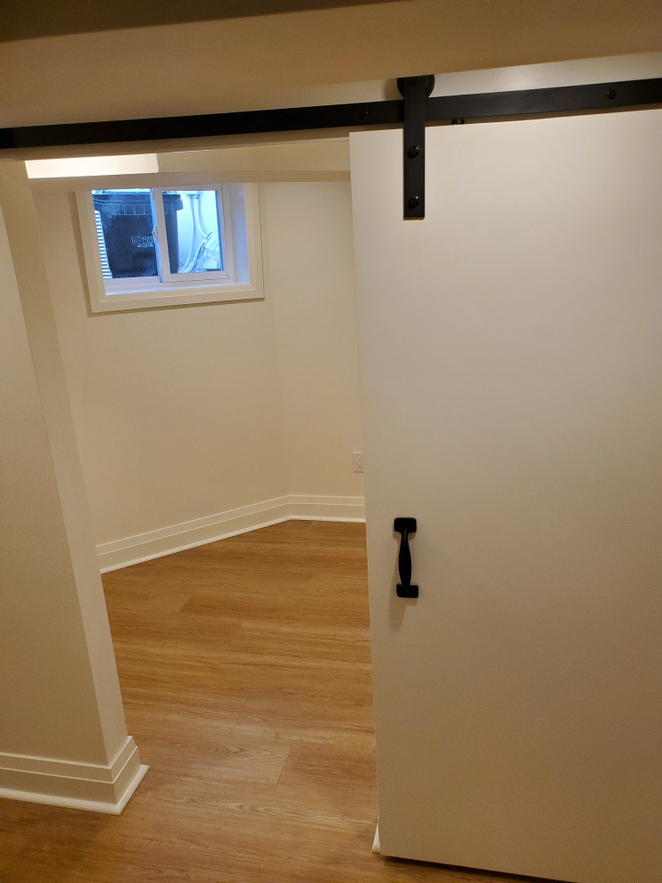 Basement - transitional basement idea in Toronto