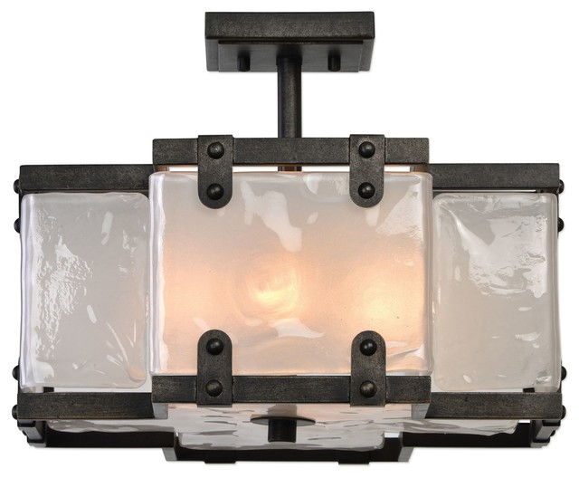 Uttermost Brattleboro 4 Light Semi Flush