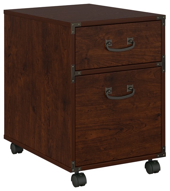 Ironworks 2 Drawer Mobile Pedestal Kathy Ireland Office Ironworks 2 Drawer Mobile Pedestal Kathy Ireland Office Filing Cabinets By Bush Industries