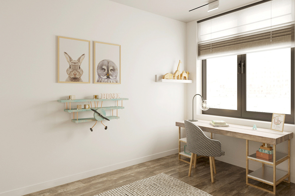 Дизайн-проект квартиры ЖК Живописный 93 м2 (Современный стиль)