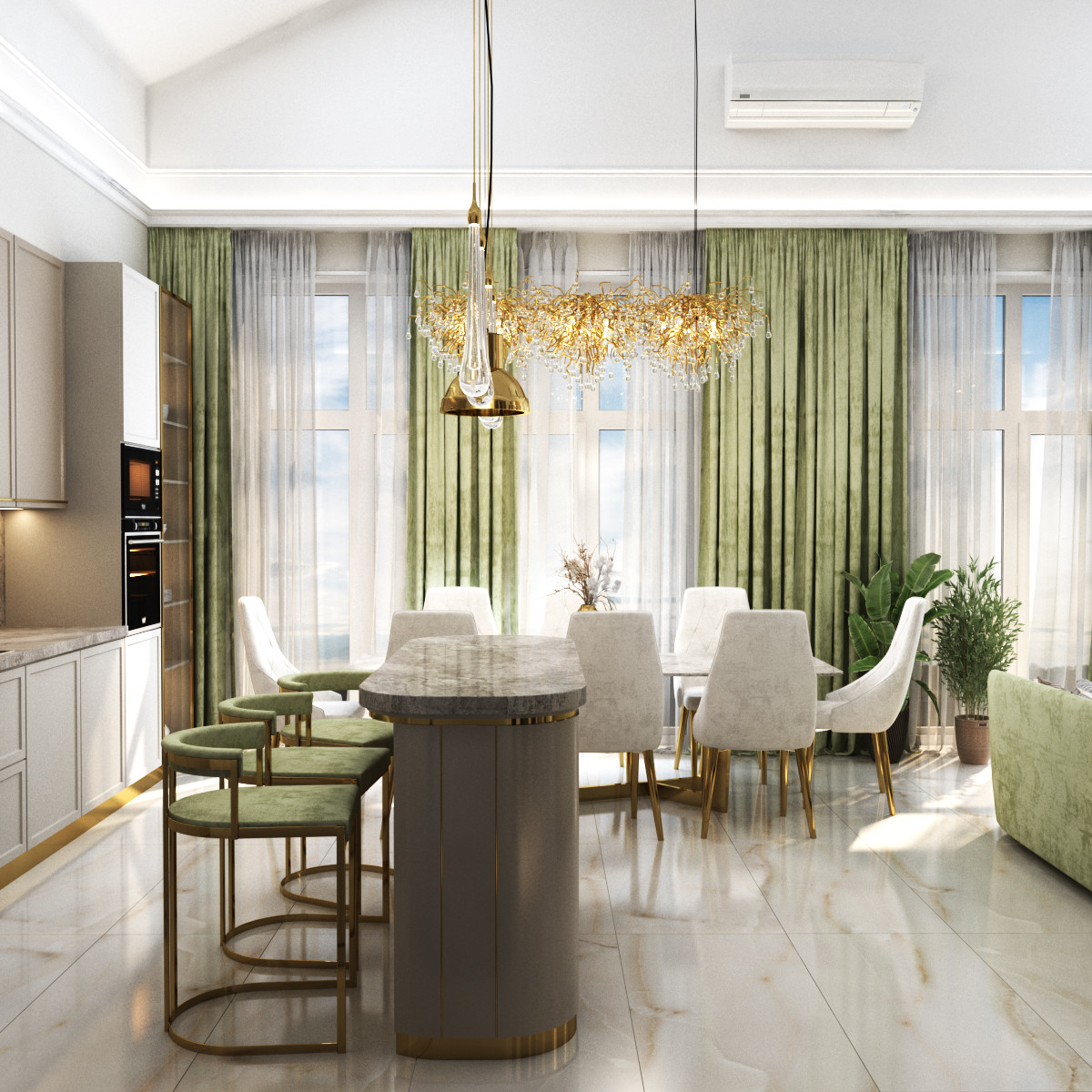 Загородный дом в современном стиле