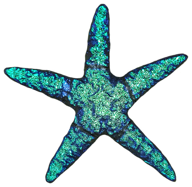 Metallic Starfish Fusion Series Ceramic Swimming Pool Mosaic - Beach