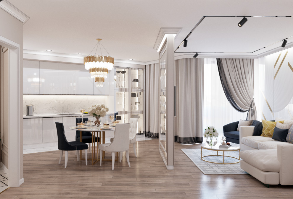 Дизайн-проект интерьера гостиной