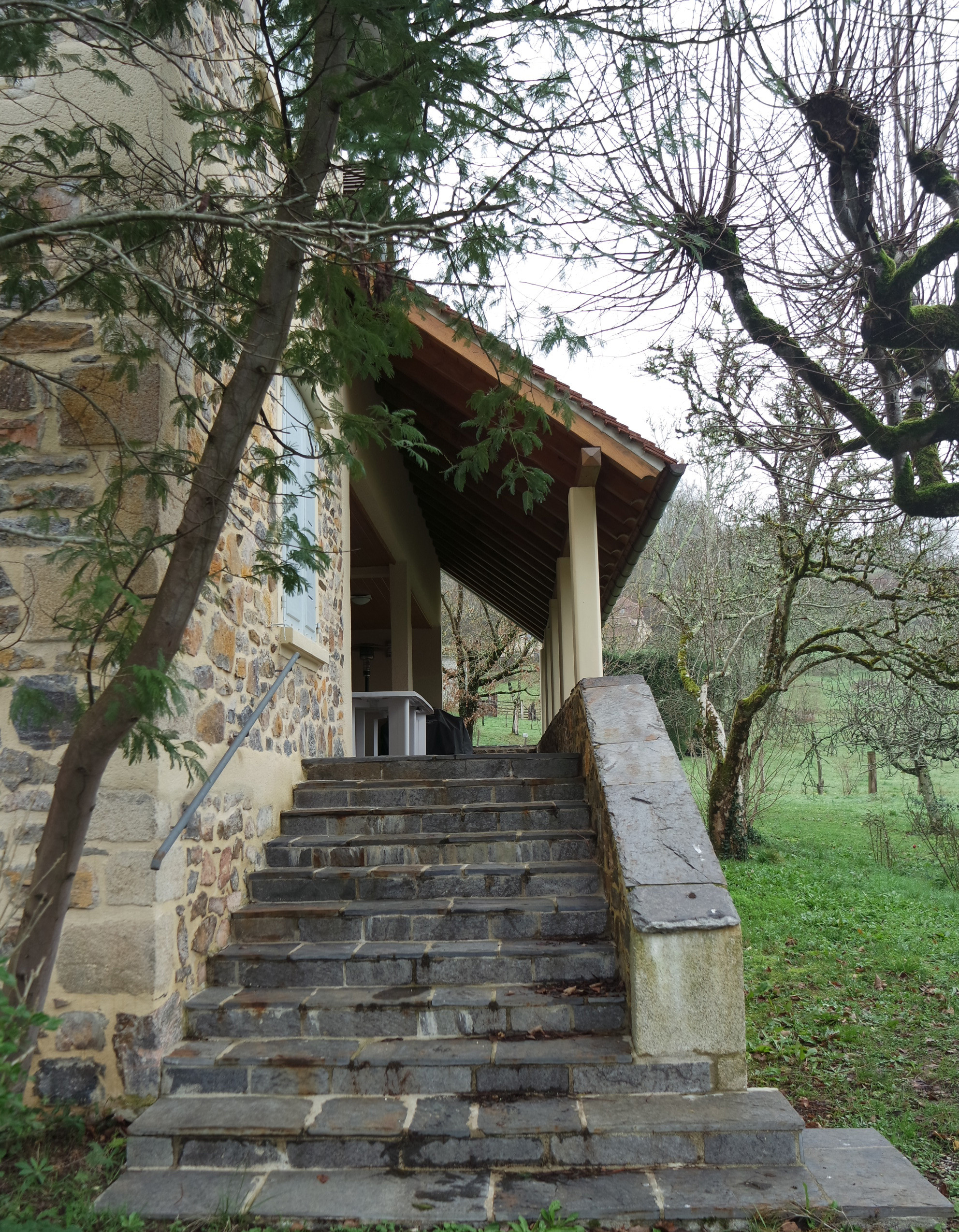 L'escalier en pierres