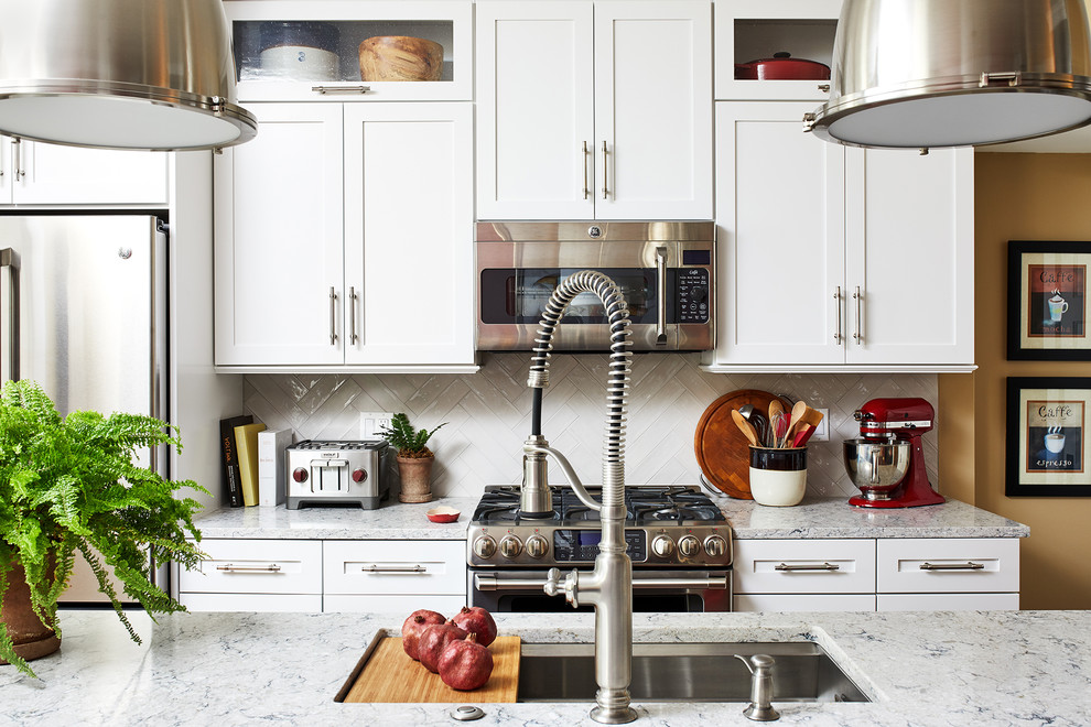 Kitchen - transitional kitchen idea in DC Metro