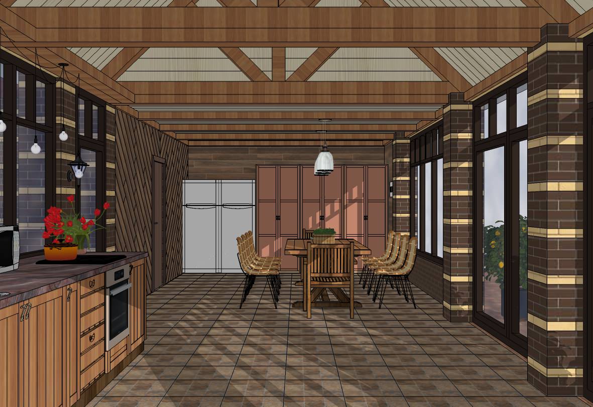 Летняя кухня