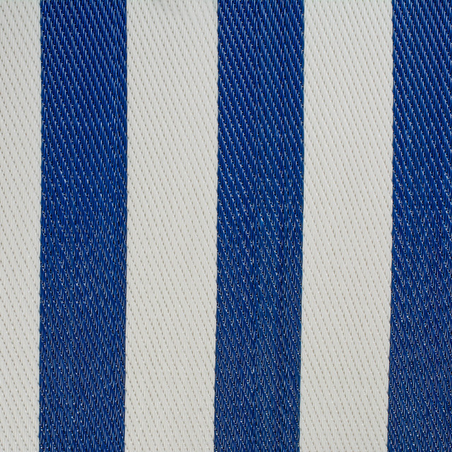 DII Navy/White Stripe Outdoor Rug Beach Style Outdoor Rugs by