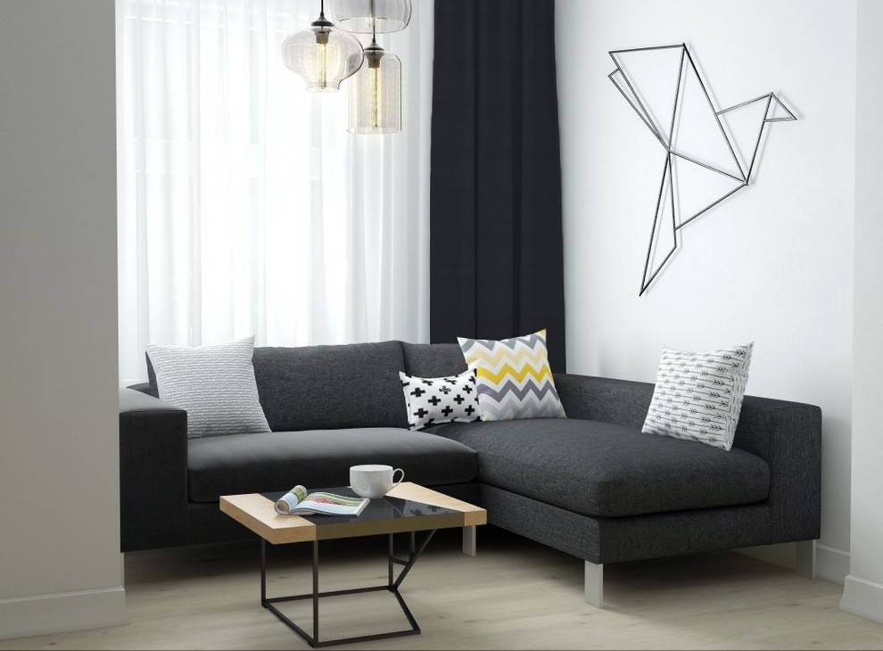 МИНИМАЛИСТИЧНЫЕ ФАКТУРЫ БЕТОНА И ДЕРЕВА В КОНТРАСТНОМ ИНТЕРЬЕРЕ