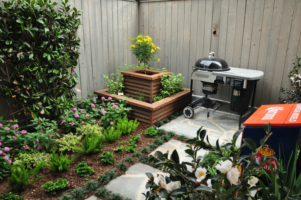 Inspiration for an eclectic home design remodel in Houston