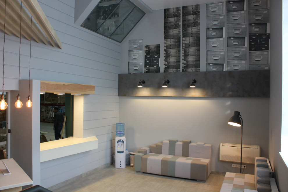 Клиентская зона в головном офисе компании "Мир Упаковки" в Хабаровске