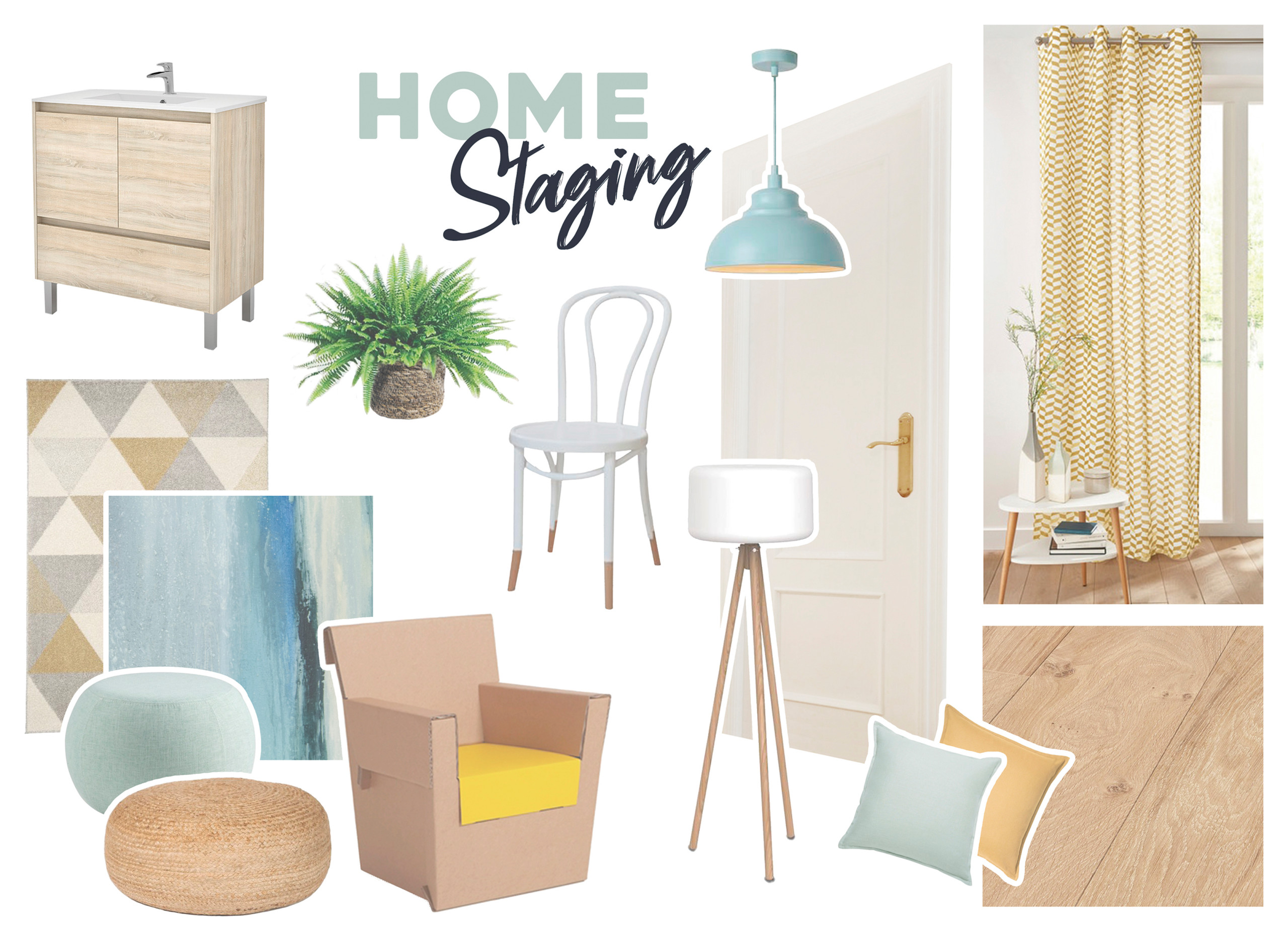 MOOD BOARD HOME STAGING