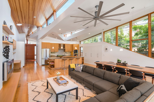 New Residence, Mountain View CA trendy-dagligstue