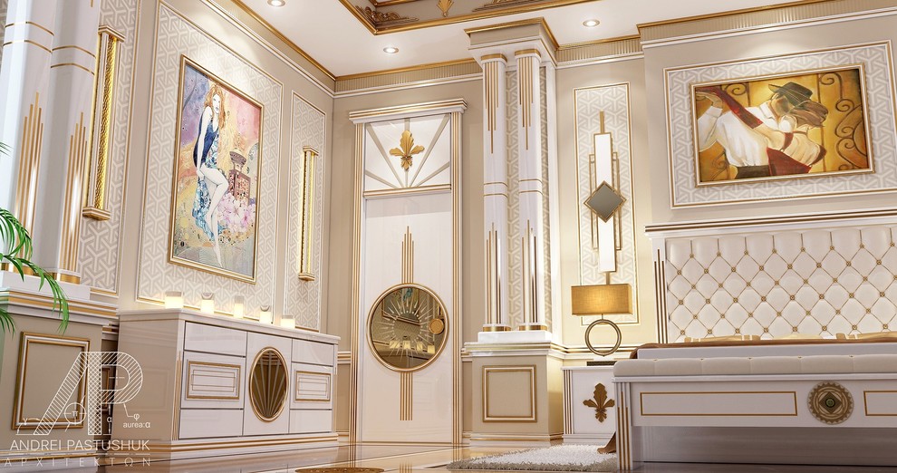 Art Deco Master Bedroom