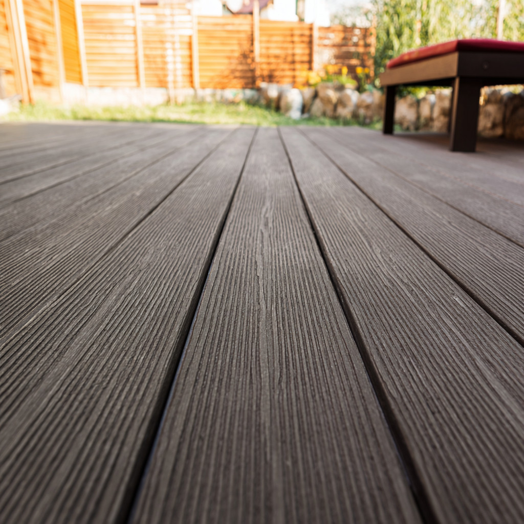 Painted deck