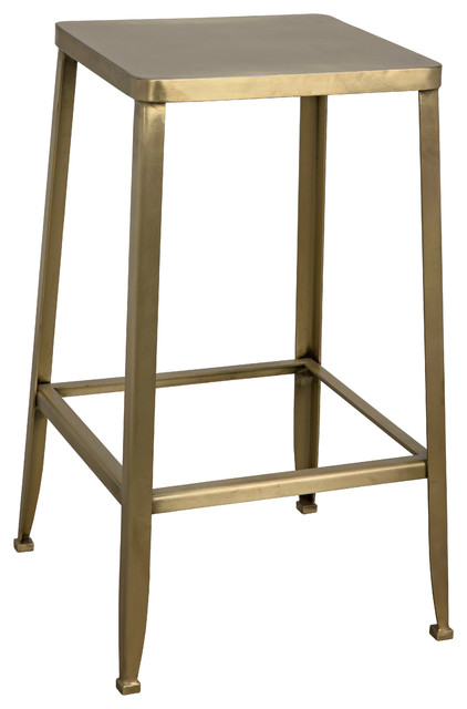 brass stool