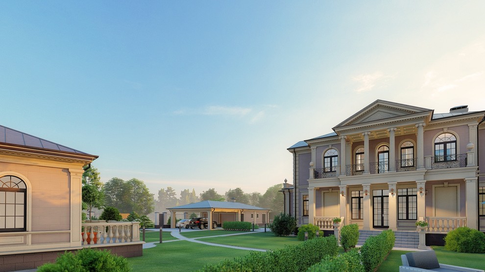 Усадебный комплекс в классическом стиле