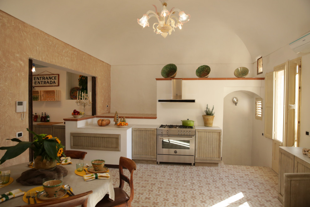 Kitchen - mediterranean kitchen idea in Other
