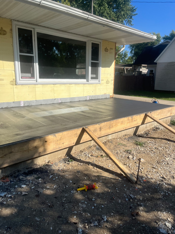Sidewalks, Porch Cap, Detached Garage w/ Office Floor