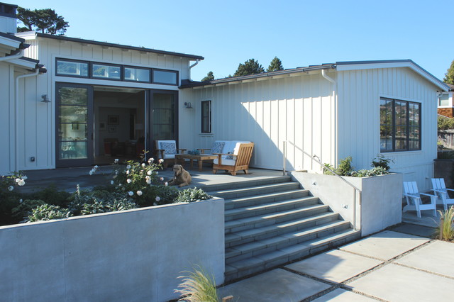 Coastal Contemporary contemporary-house-exterior