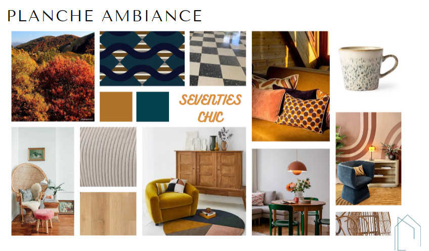 Planche ambiance seventies