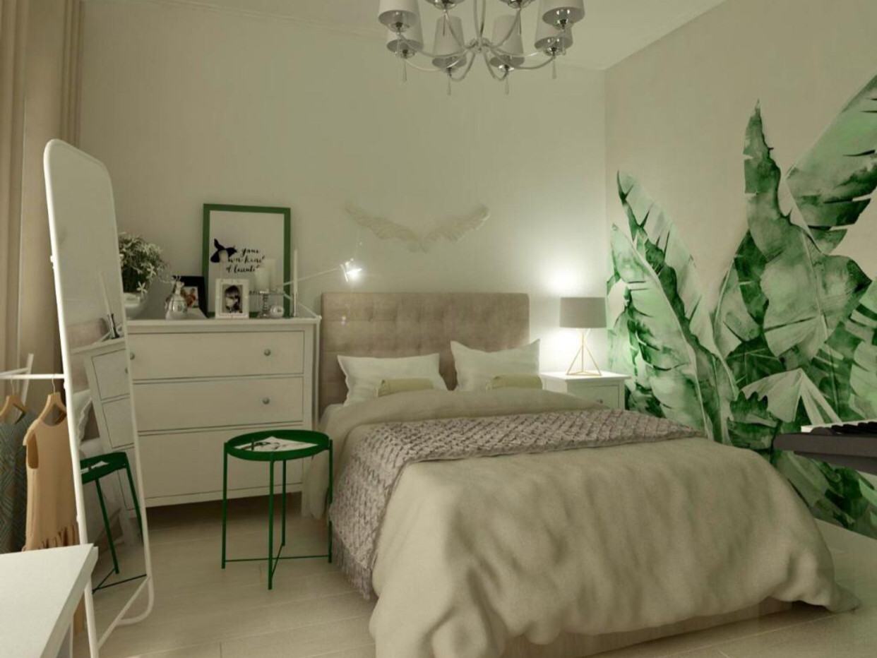 Комната девочки подростка. Кемерово. Лесная поляна