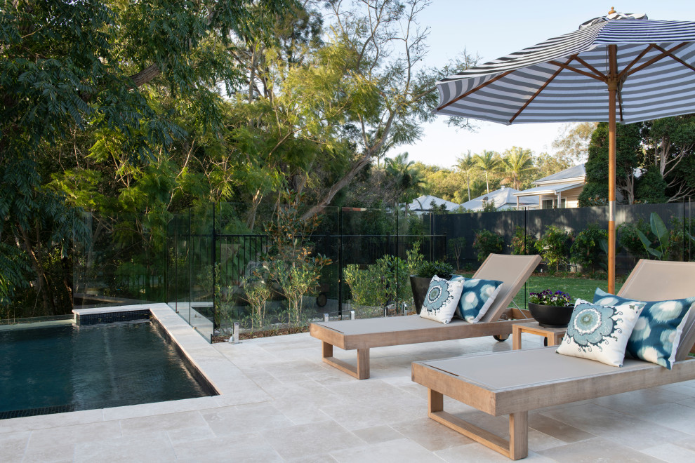 This is an example of a traditional pool in Brisbane.
