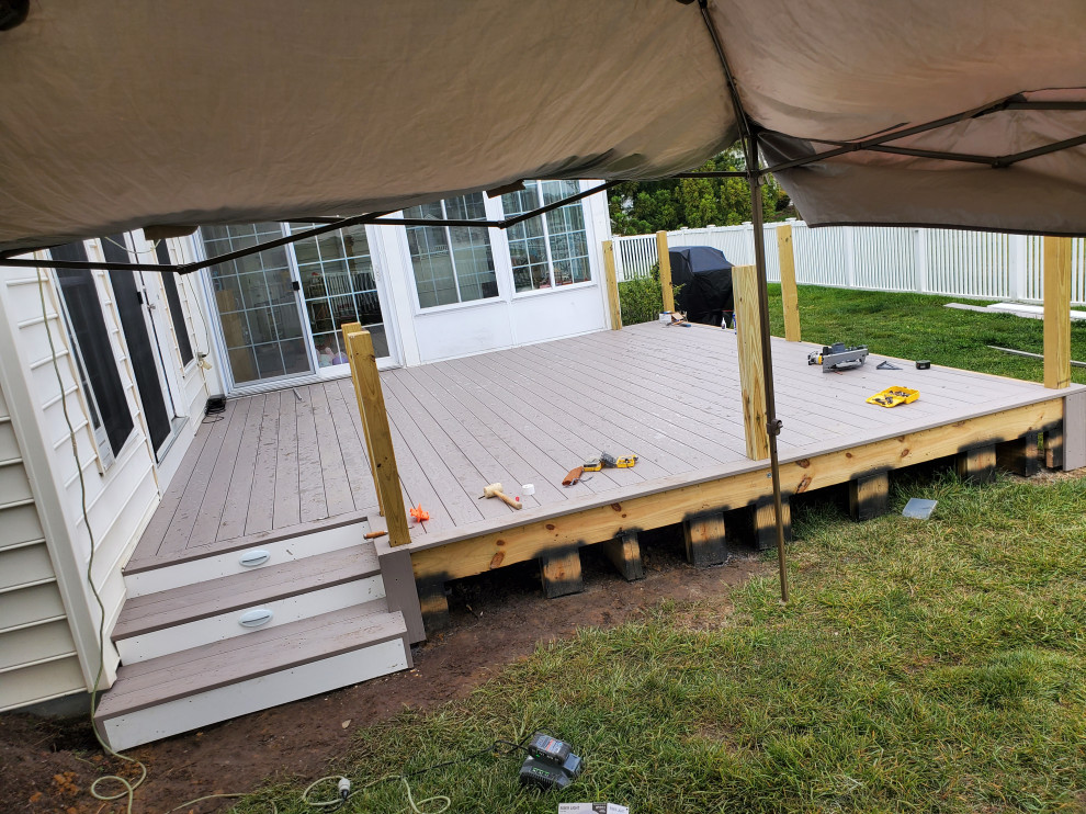 Project Gray Porch Remove add Brandon