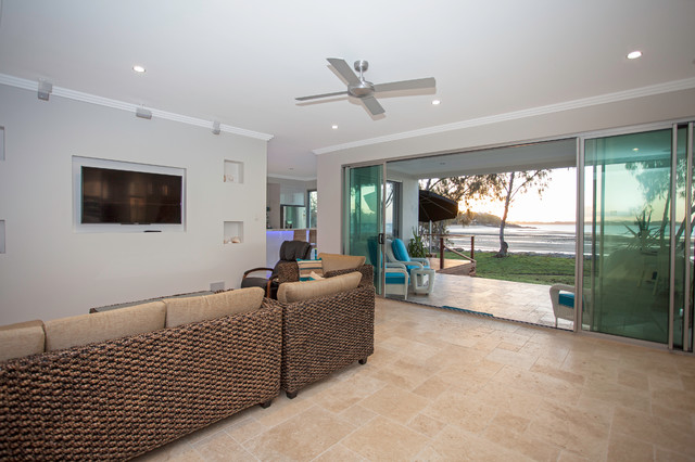 Beachside Abode maritim-vardagsrum