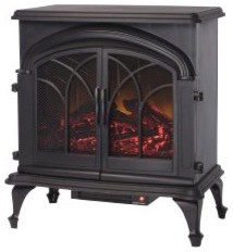 Fire Sense 60354 Fox Hill Electric Fireplace Stove 1350 Watt