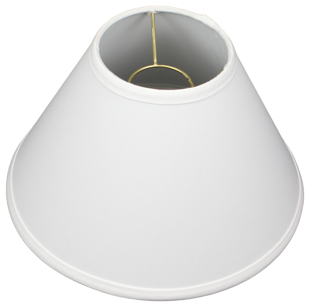 Fenchel Shades 5"x12"x8" Brass Chimney Attachment Empire Lamp Shade