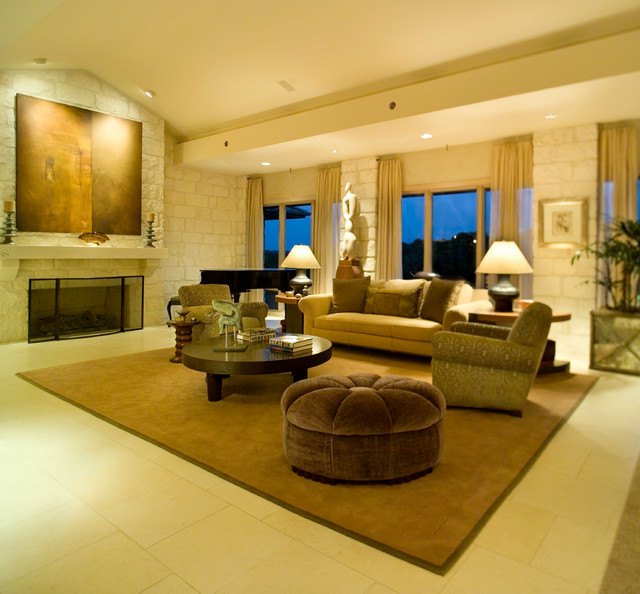 Cord Shiflet Lake Austin Estate contemporary-living-room