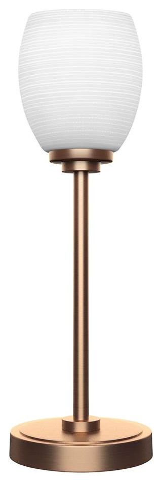 Accent Table Lamp in New Age Brass Finish