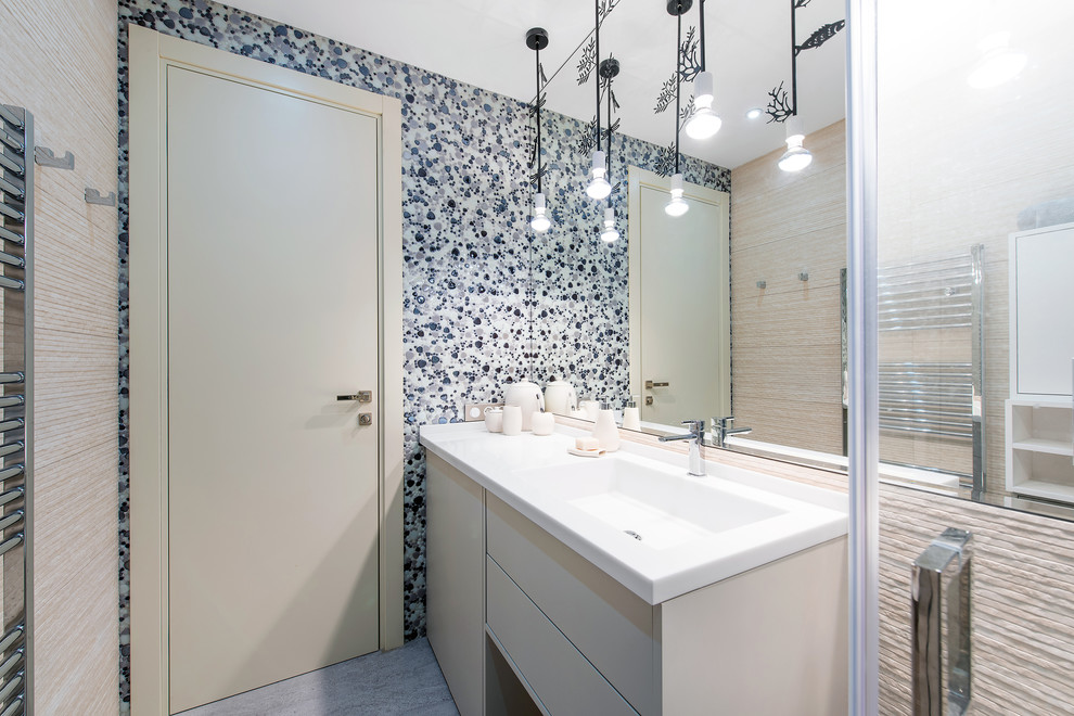 Ванная комната в ЖК Лазурный Берег