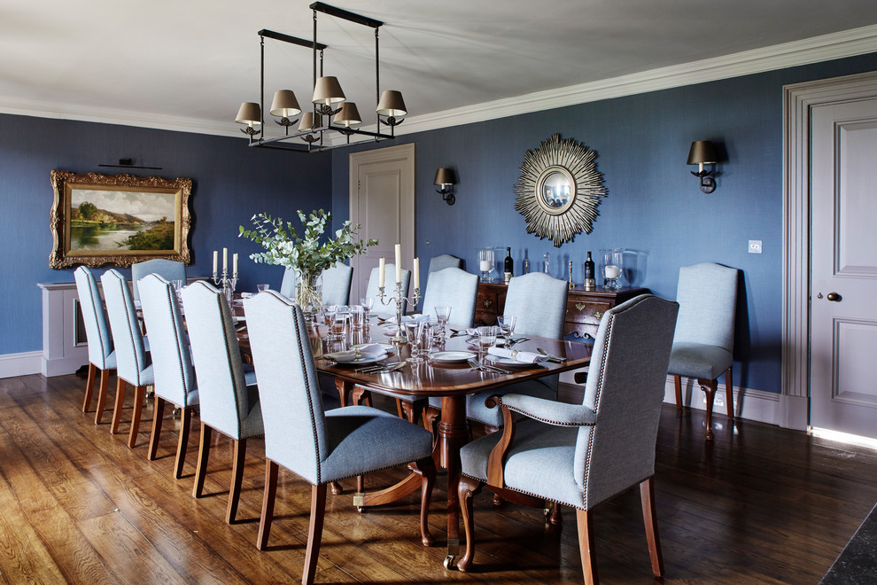 Design ideas for a country dining room in Gloucestershire.