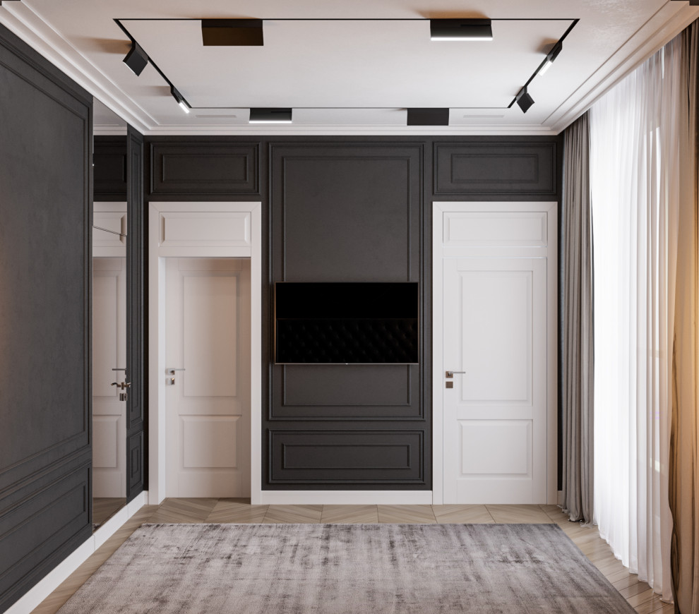 Дизайн интерьера Двухкомнатной квартиры. ЖК "5 Звезд" Санкт-Петербург