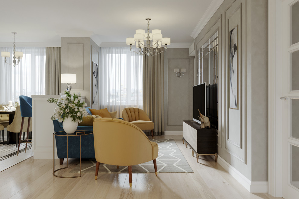 Утонченный классический интерьер