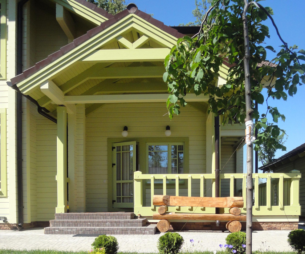 Терраса и дом