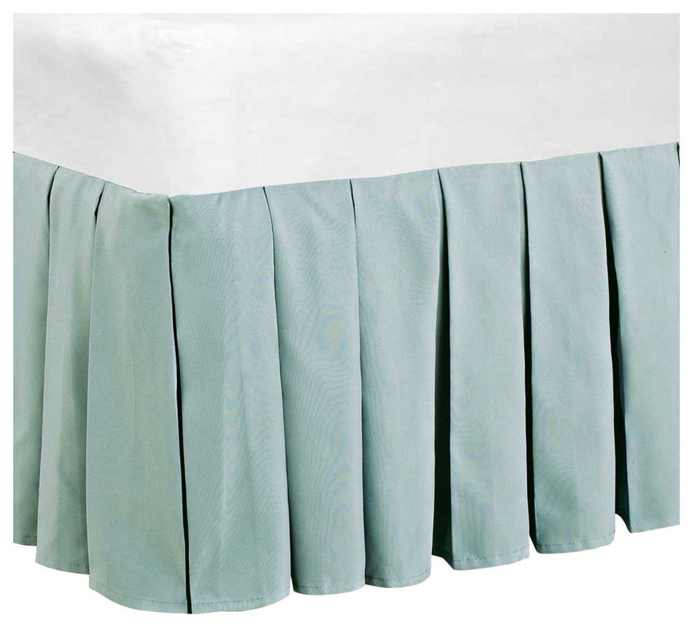 Classic 18" Dust Ruffle Bed Skirt Contemporary Bedskirts by BNF