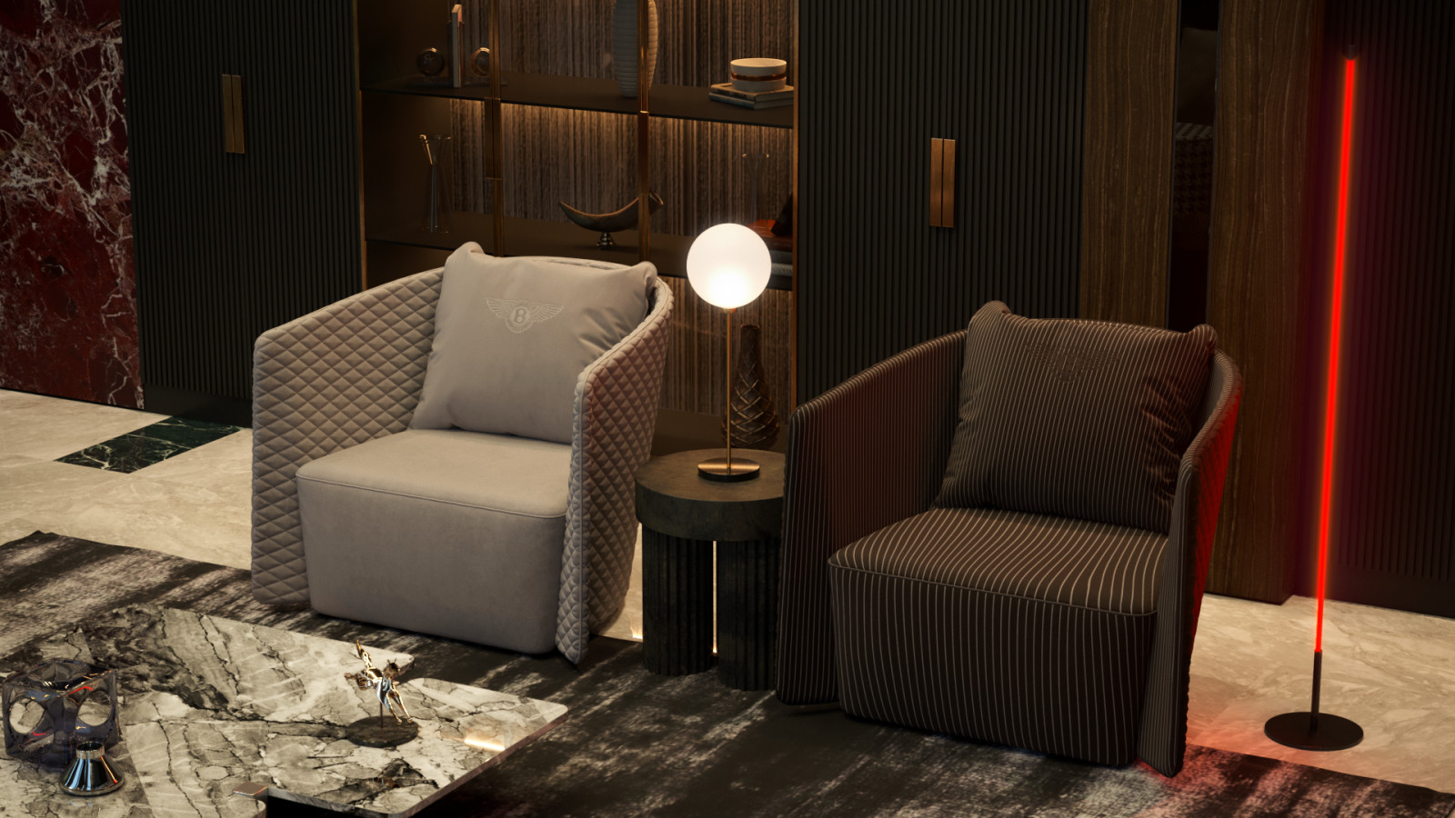 Патетичный интерьер